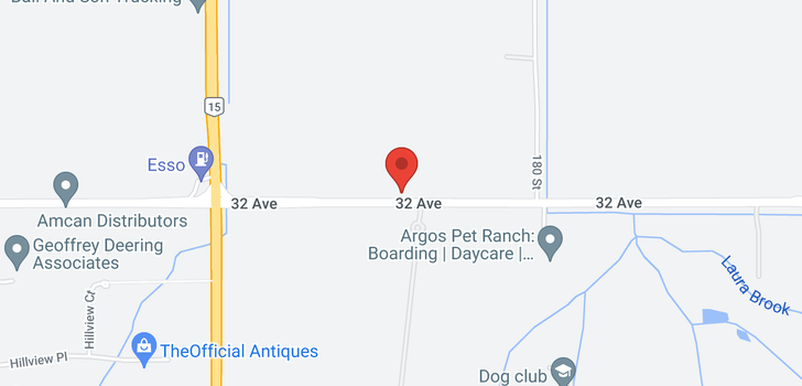 map of 17823 32 AVENUE